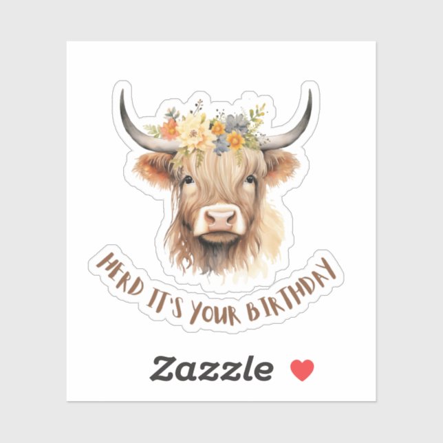 Herd it's Your Birthday (Sheet)