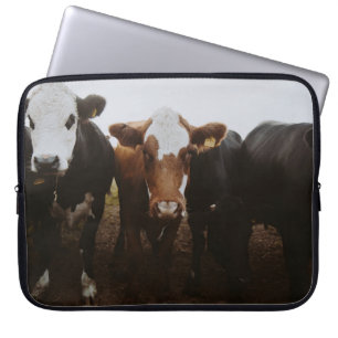 HERD OF COWS LAPTOP SLEEVE