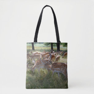 Herd of deer Tote Bag