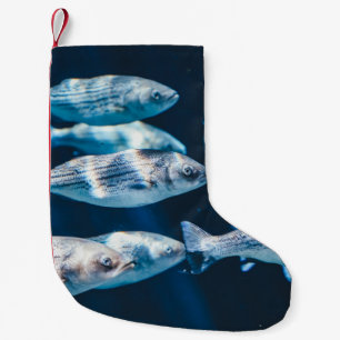 HERD OF FISH SMALL CHRISTMAS STOCKING