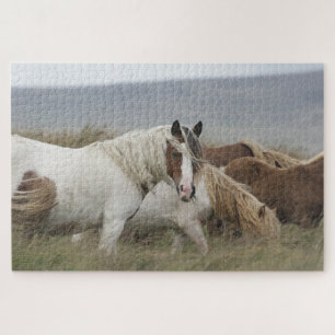 Herd of Wild Horses Jigsaw Puzzle