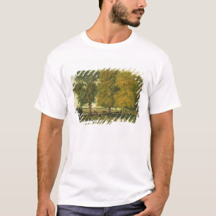 Herder with Cattle beneath Autumnal Trees T-Shirt