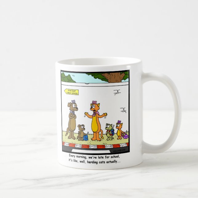 Herding Cats Coffee Mug (Right)