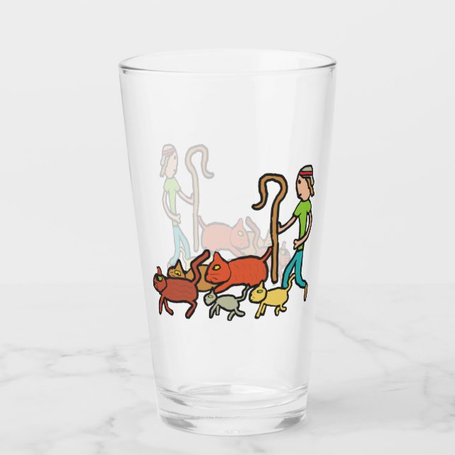 Herding Cats Glass (Front)