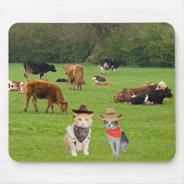 Herding Cats Mouse Mat (Front)
