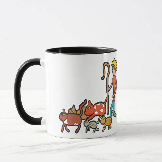 Herding Cats Mug (Left)