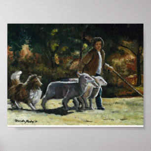 Herding Dog Art Print