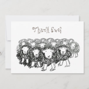 Herdwick Flock Thank You Card