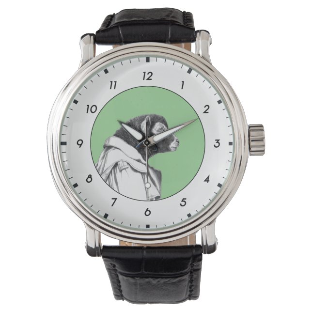 Herdwick Lamb in Trench Coat (Moegi) M1 Watch (Front)