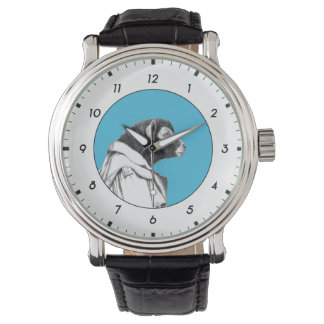 Herdwick Lamb in Trench Coat (Old-School Blue) M1 Watch
