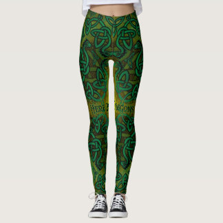 Here Be Dragons Leggings