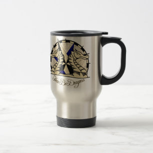 Here Be Dragons - Reusable Travel Mug