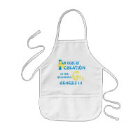 Here By Creation I Wht I Eng I Kids' Apron