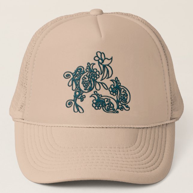 Here chick trucker hat (Front)