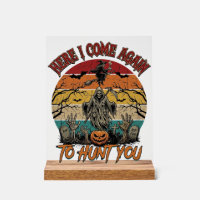 Here Come Again Grim Reaper Halloween Pumpkin_1