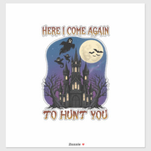 Here Come Again Haunted Castle Ghosts Moon