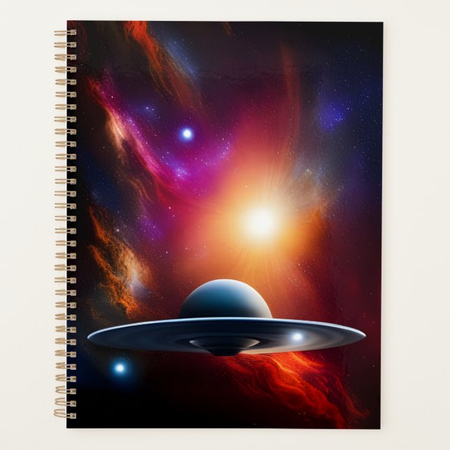 Here Come The Aliens Planner (Front)