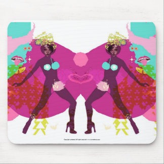 Here Come The Girls Mouse Mat