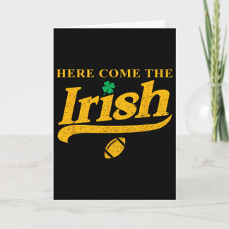 Here Come The Irish  Card