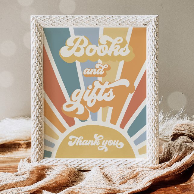 Here Come The Son Sun Baby Shower Books And Gifts Poster (Creator Uploaded)