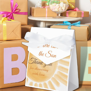 Here Come the Son Sunshine Baby Shower Favour Box