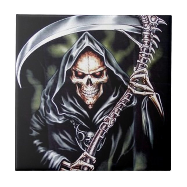 Here Comes Grim Tile (Front)