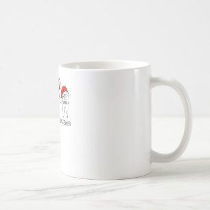 Here Comes Santa Floss Christmas New Year Teeth Coffee Mug