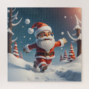 Here Comes Santa Jigsaw Puzzle