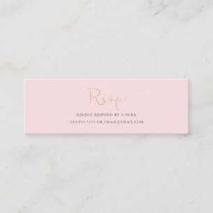 Here comes the bride rsvp insert