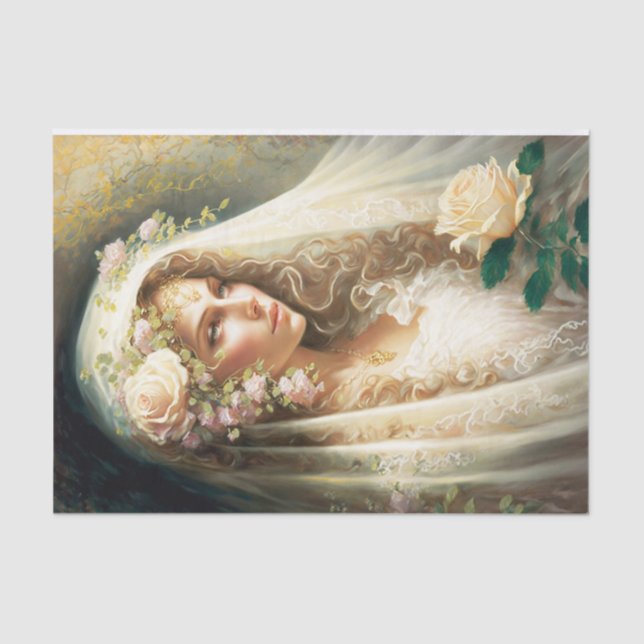 Here Comes the Bride Tissue Paper (Front)