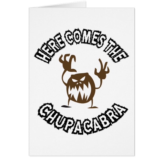 Here comes the chupacabra (Front)