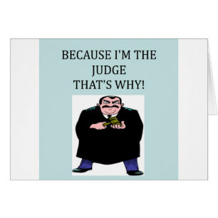 here comes the judge