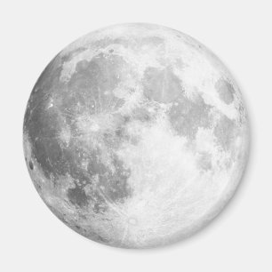 Here Comes The Moon / Full Moon Magnet