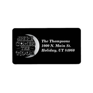 Here Comes The Moon / Return Address Labels