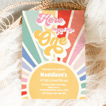 Here Comes The One Boho Sunshine 1st Birthday Invitation<br><div class="desc">Here Comes The One Boho Sunshine 1st Birthday Invitation
All designs are © PIXEL PERFECTION PARTY LTD</div>