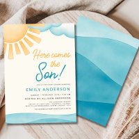 Here Comes the Son Baby Boy Shower