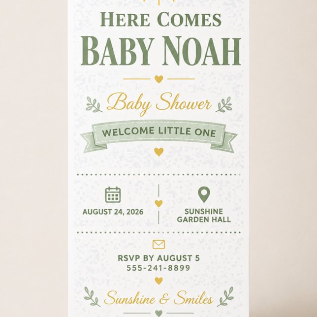 Here Comes the Son Baby Shower Banner (Creator Uploaded)