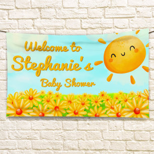 Here Comes the Son Baby Shower - Banner