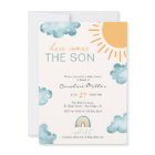 Here Comes The Son Baby Shower Boy 