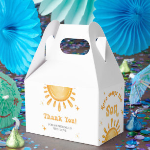 Here Comes The Son Baby Shower Favour Box