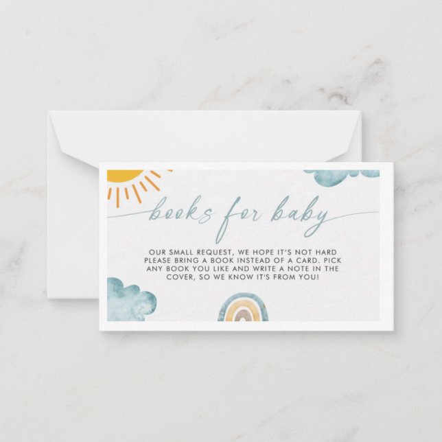 Here Comes The Son Books for Baby Card (Front)