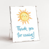 Here Comes the Son Cute Sun Thank you for Coming