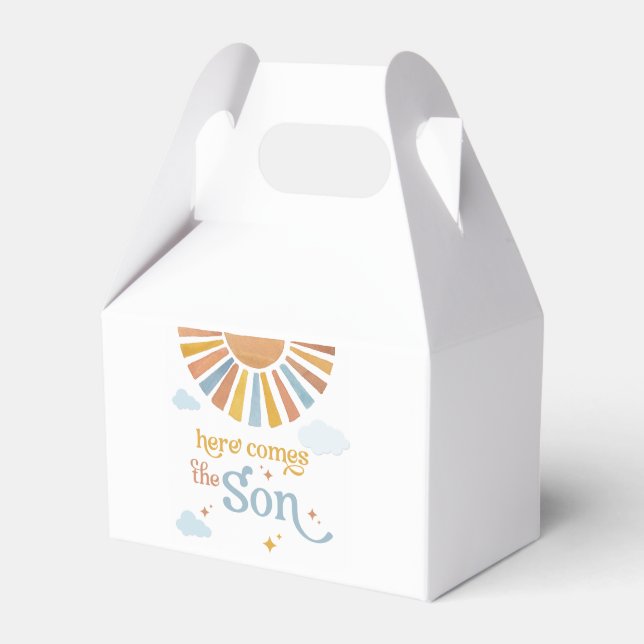 Here Comes the Son - Favour Box (Front Side)