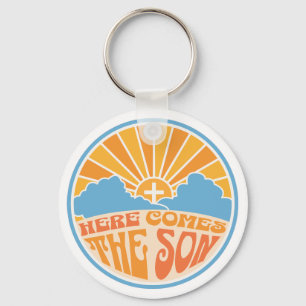 Here Comes The Son Of God (Jesus) Key Ring