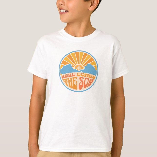 Here Comes The Son Of God (Jesus) T-Shirt (Front)