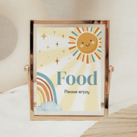 Here Comes the Son Retro Sunshine Baby Shower Food