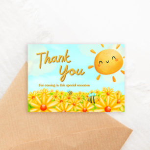 Here Comes the Son - Thank You Card