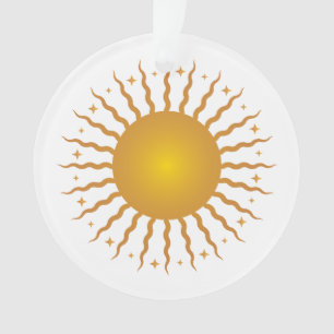 Here Comes The Sun Acrylic Ornament