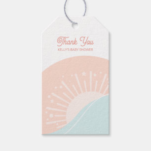 Here Comes The Sun Baby Shower Gift Tag