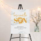 Here Comes The Sun Baby Shower Welcome Sign